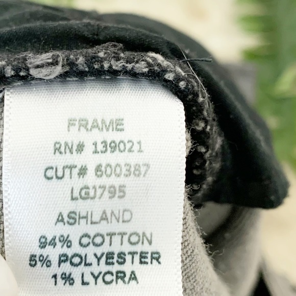 Frame Le Garçon Ashland Distressed Mid Rise Jeans Size 26 - Picture 6 of 8